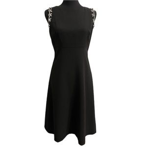 Trina Turk Black Dress w/ Embellishment Size 4